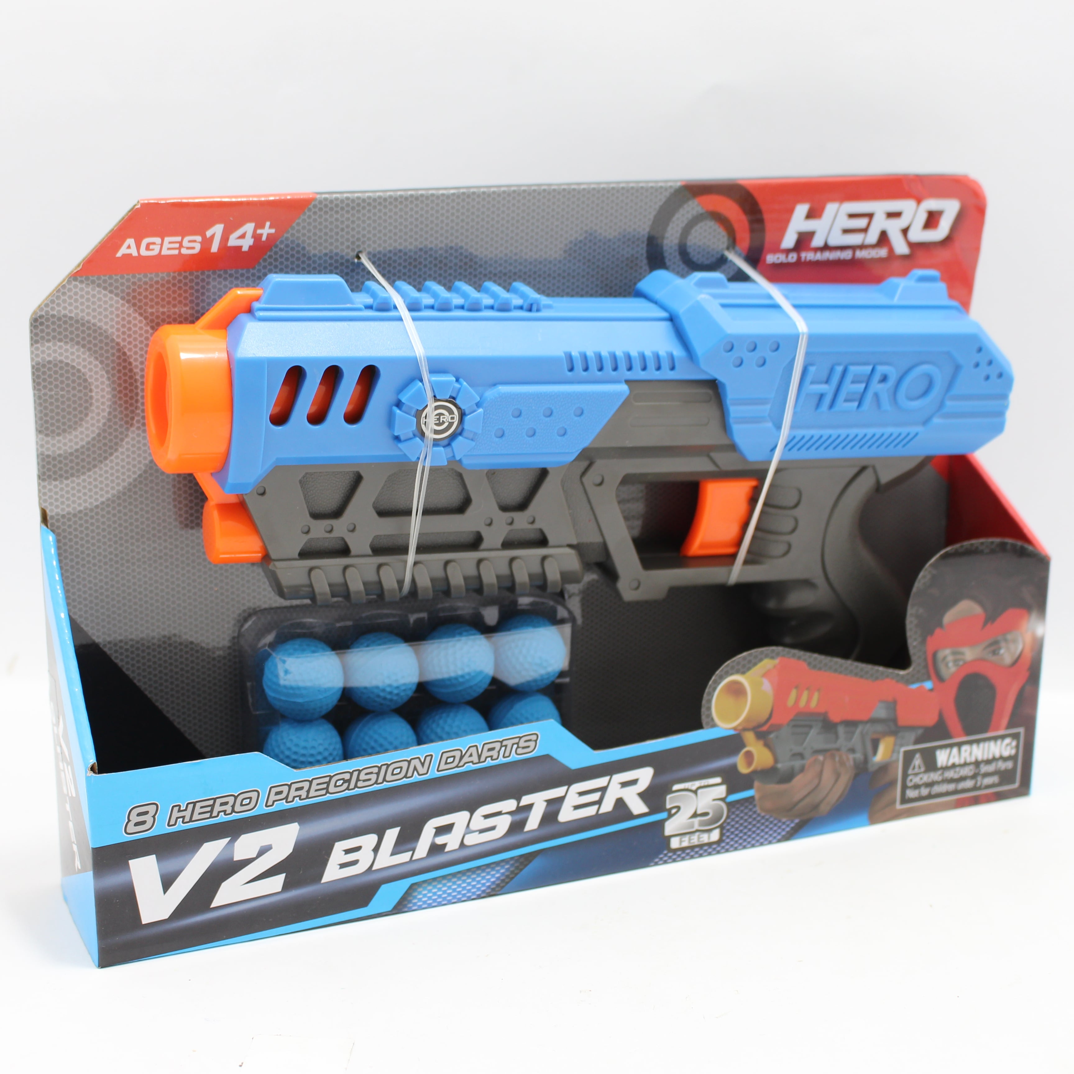 Pistola de Dardos con 8 bolas