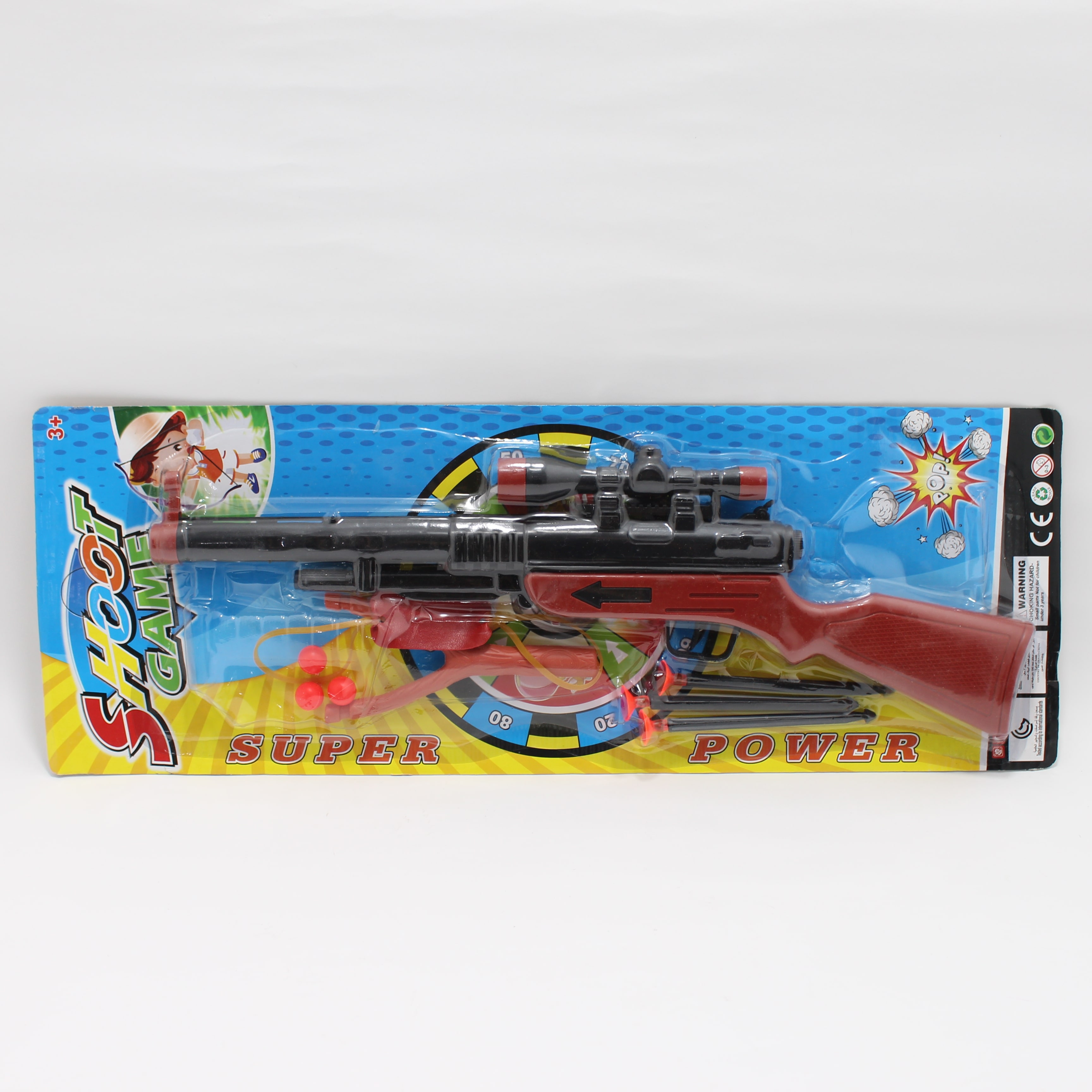 Rifle de dardos + resortera