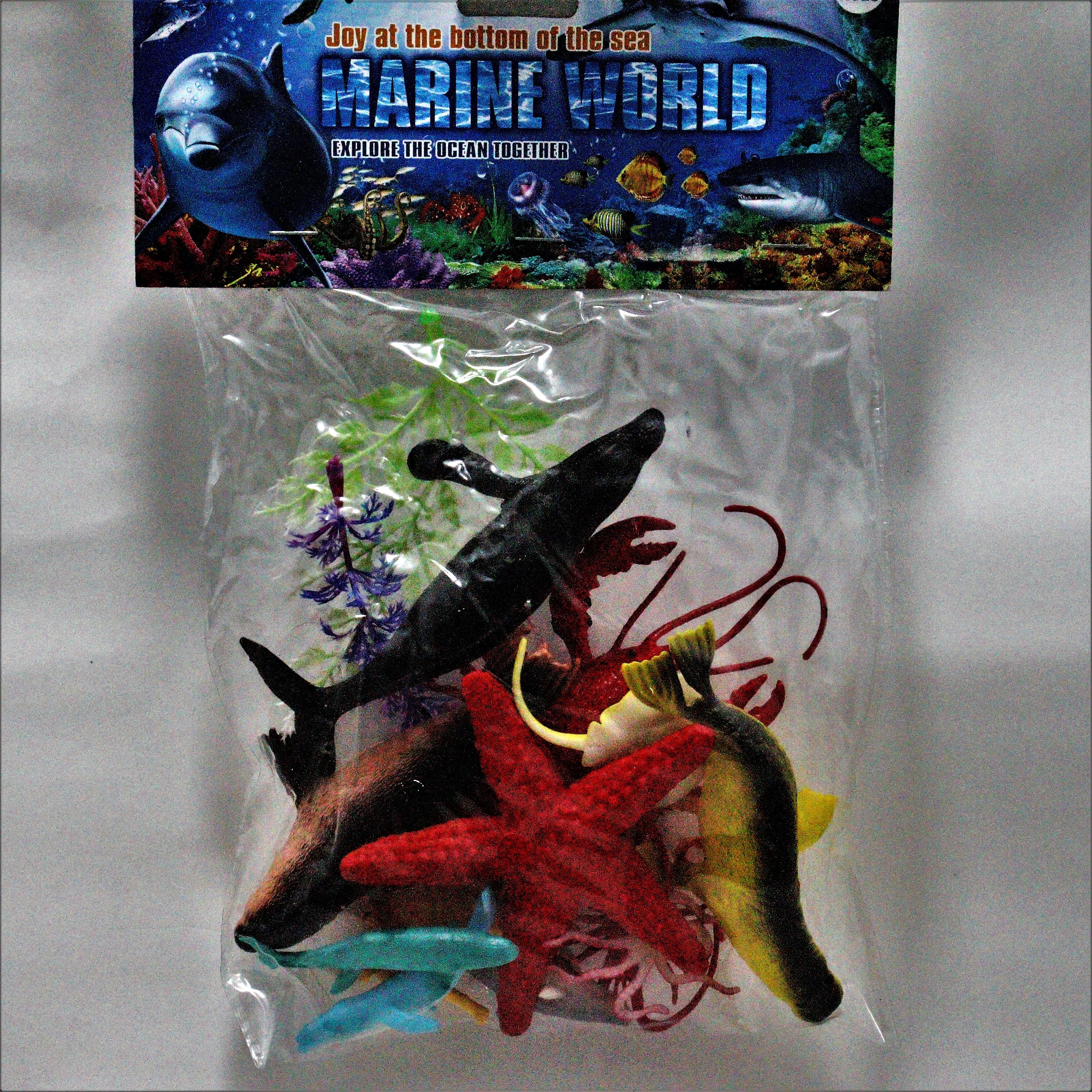 Set de animales marinos x 14pcs