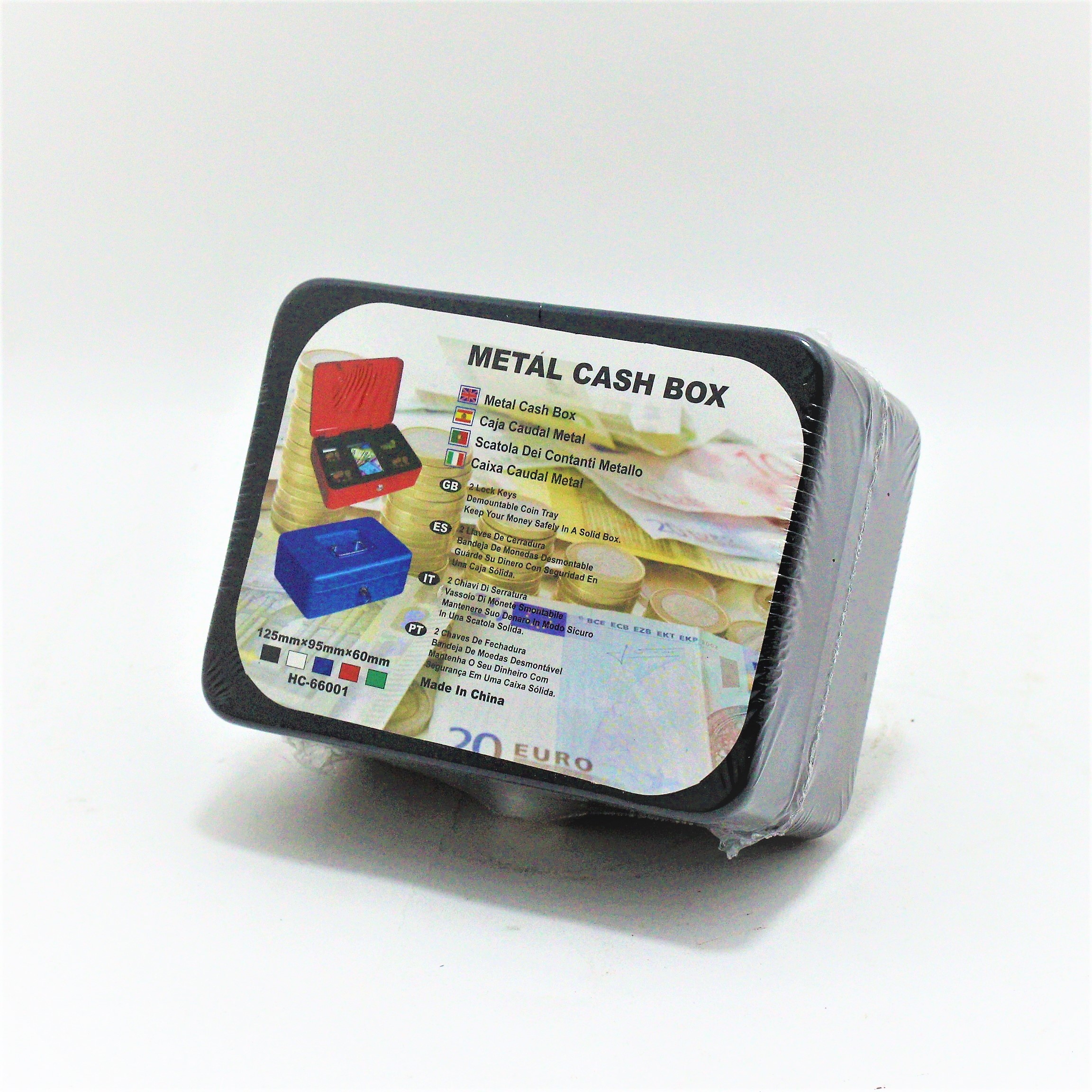 Miniatura 2 de Caja menor metálica 125mmx95mmx60mm