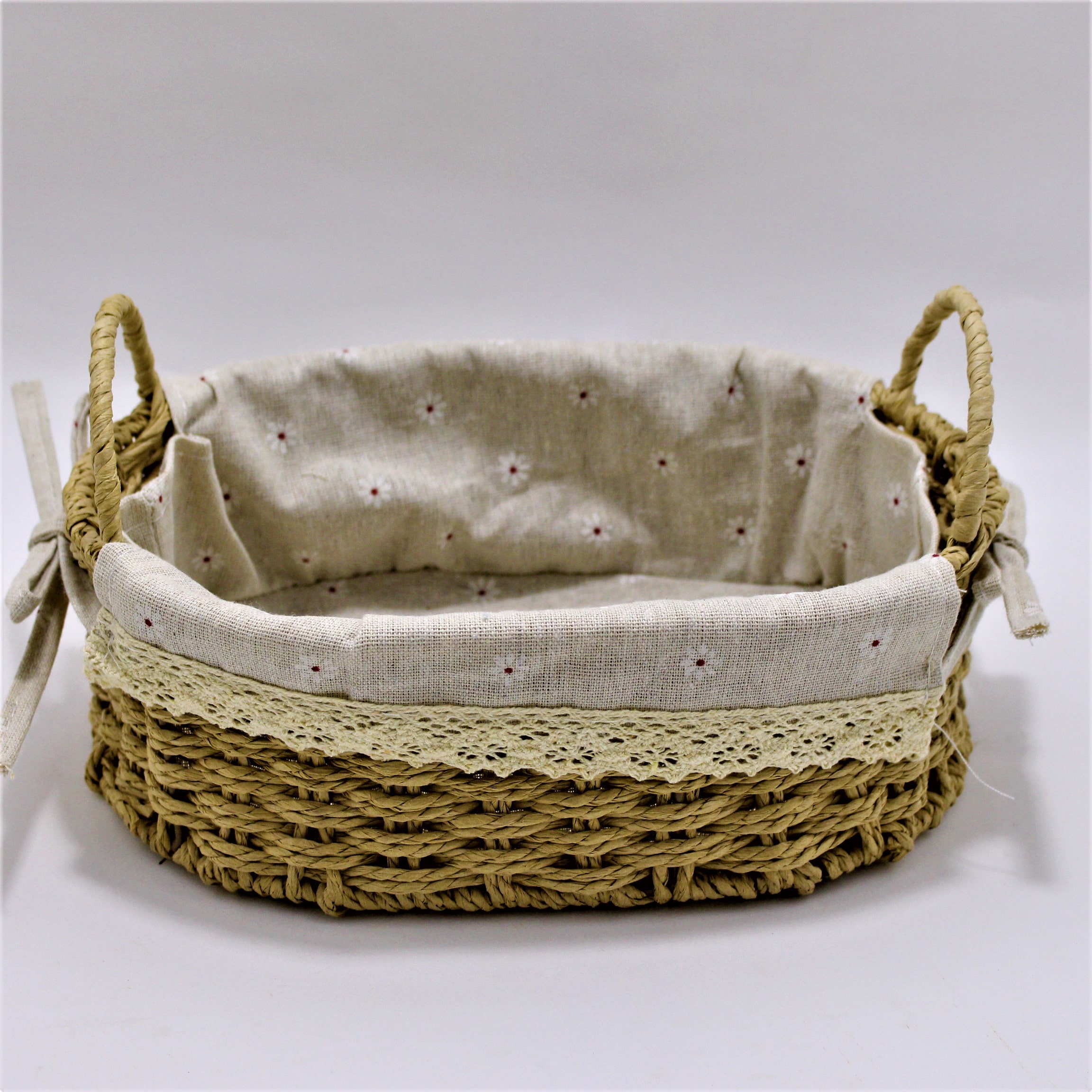 Miniatura 4 de Canasta artesanal Ovalada Pequeña con a