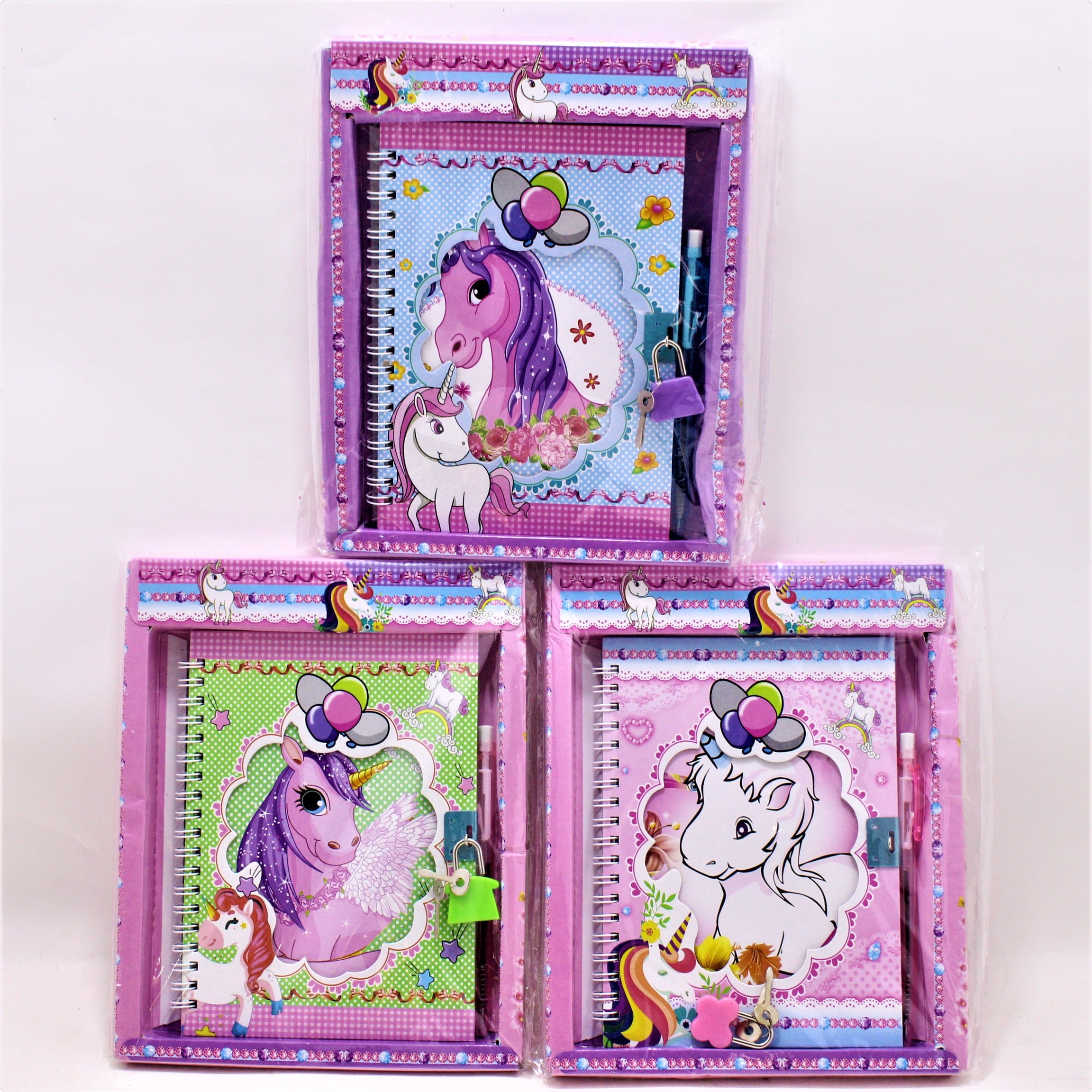 Diario unicornio 18x22,5cm