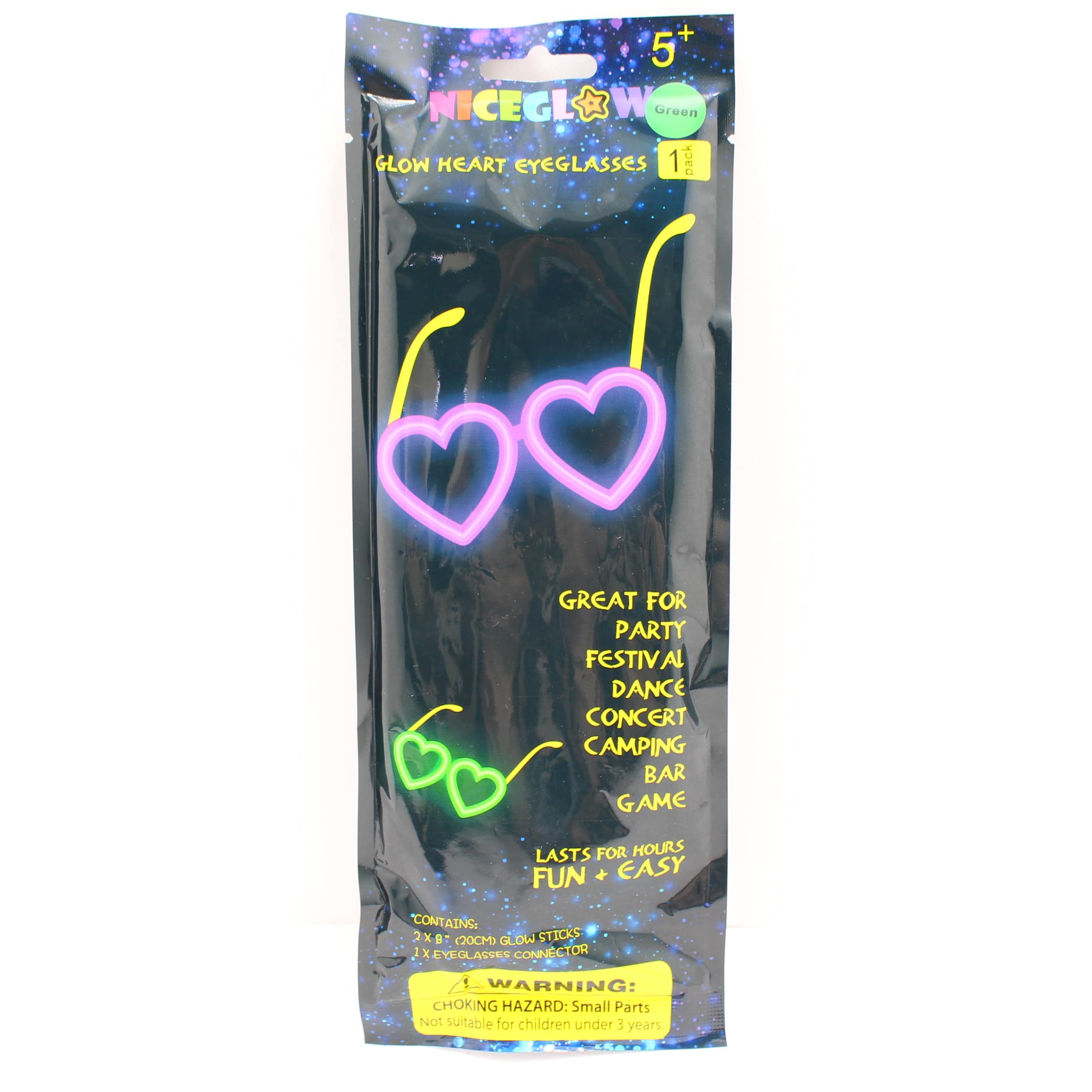 Miniatura 4 de Gafas Neon en forma de corazon