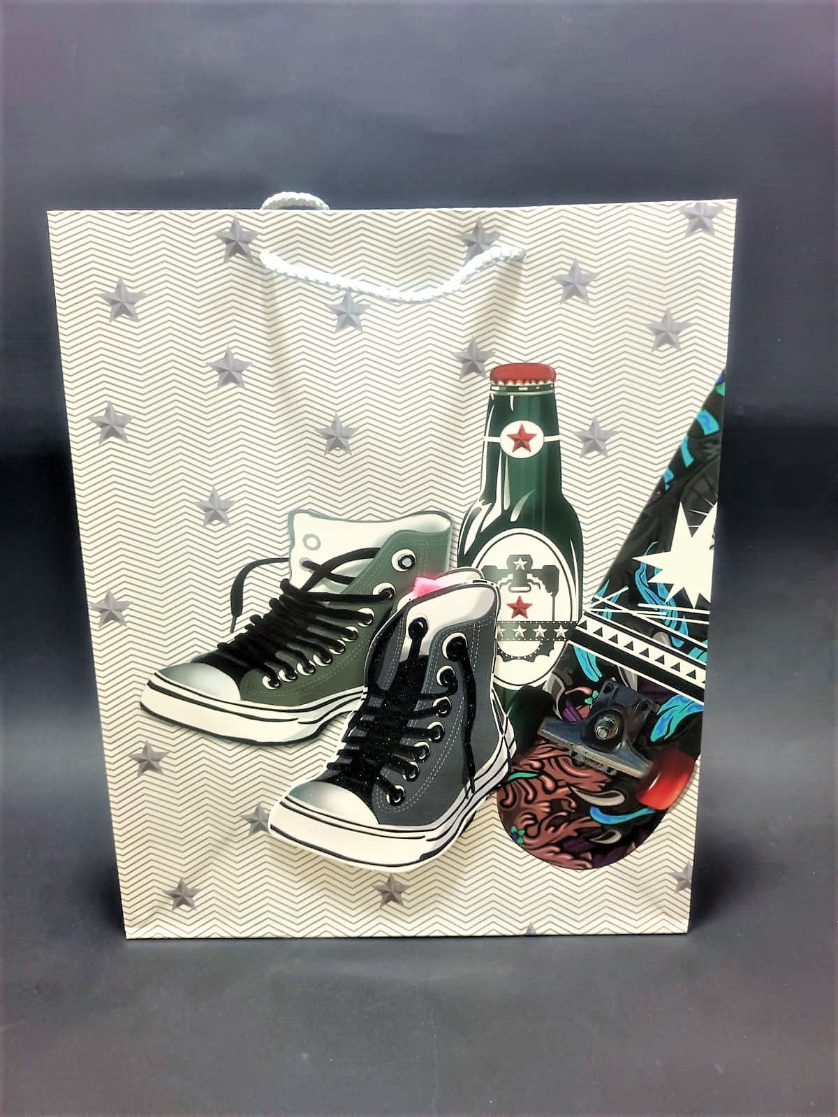 BOLSA REGALO ESTAMPADA TALLA S ESTAMPAD