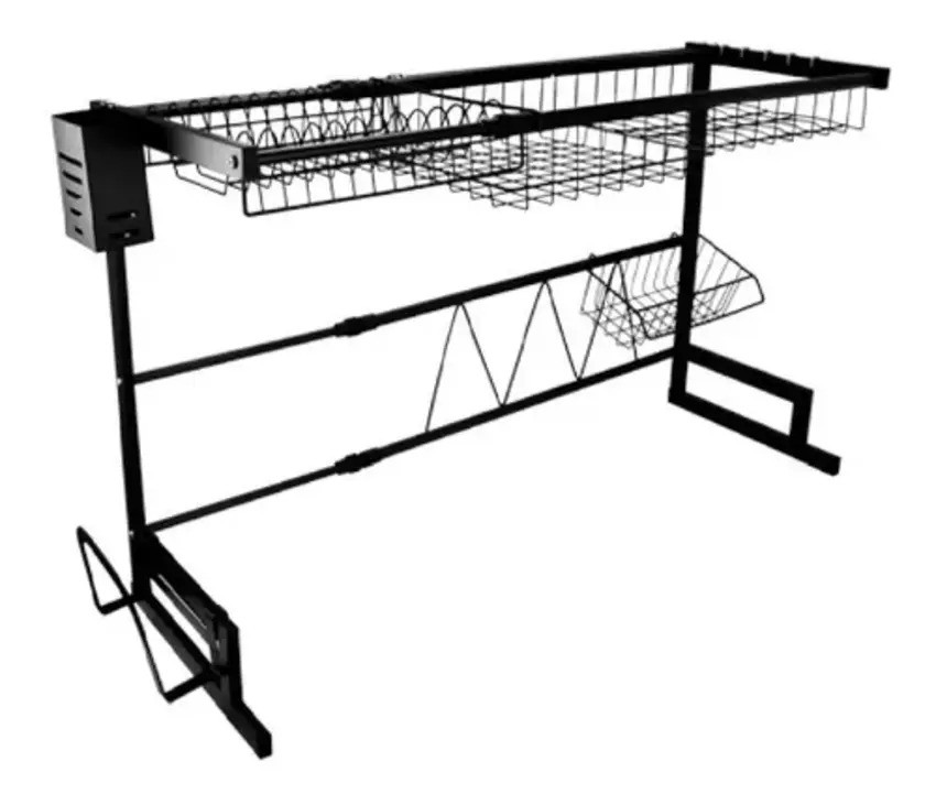 Miniatura 2 de Organizador Escurridor Platos Acero 65cm