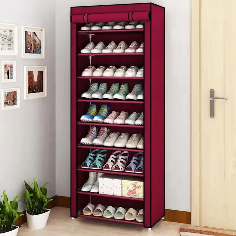 ZAPATERO ORGANIZADOR DE TELA 9 NIVELES