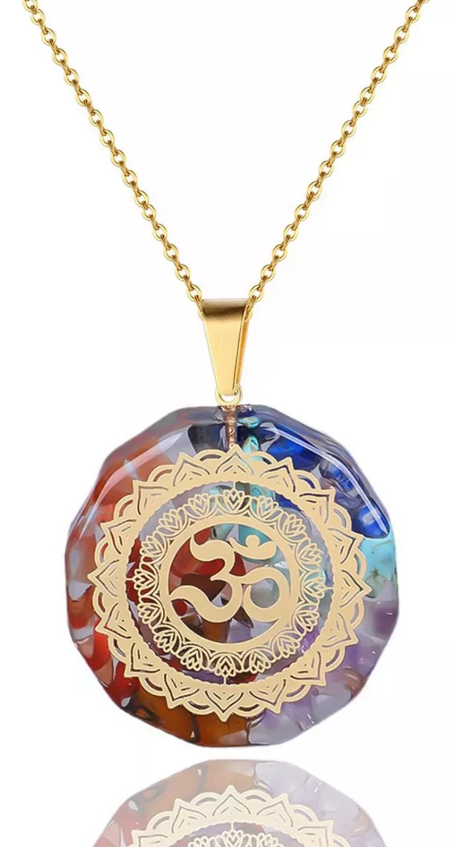 Miniatura 5 de Colgante Orgonita Om