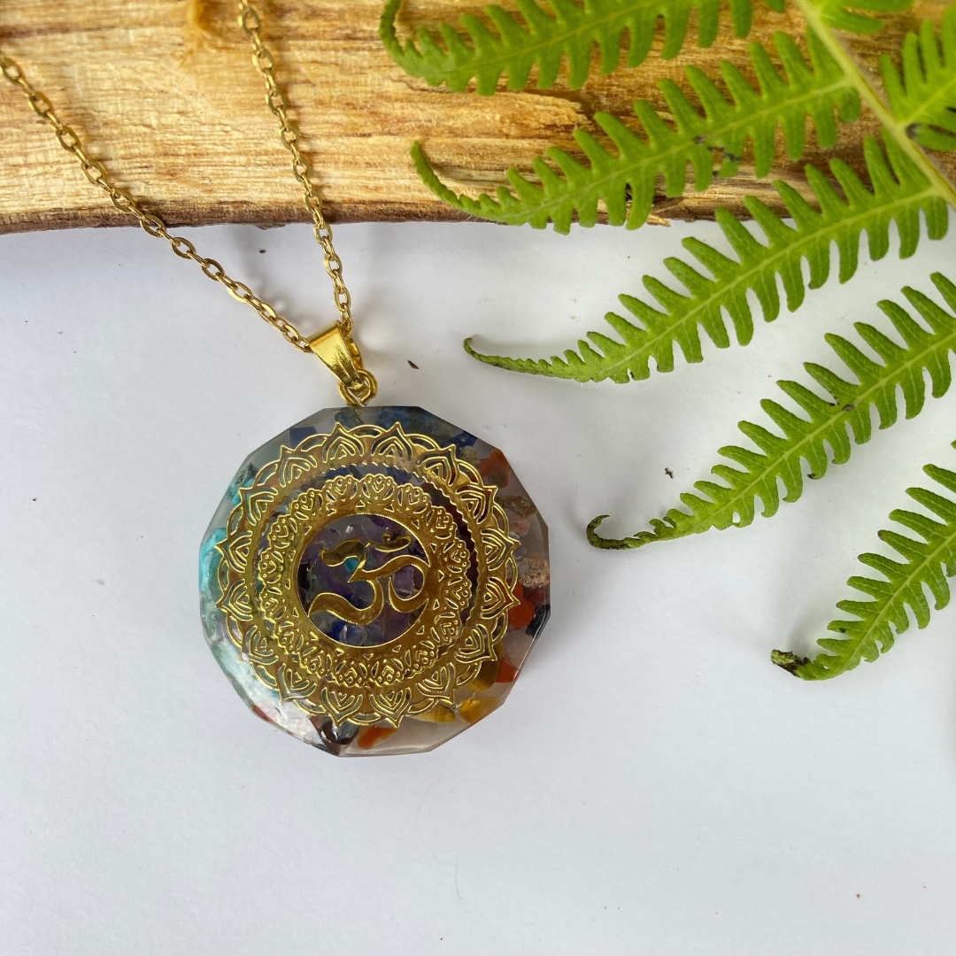 Miniatura 2 de Colgante Orgonita Om