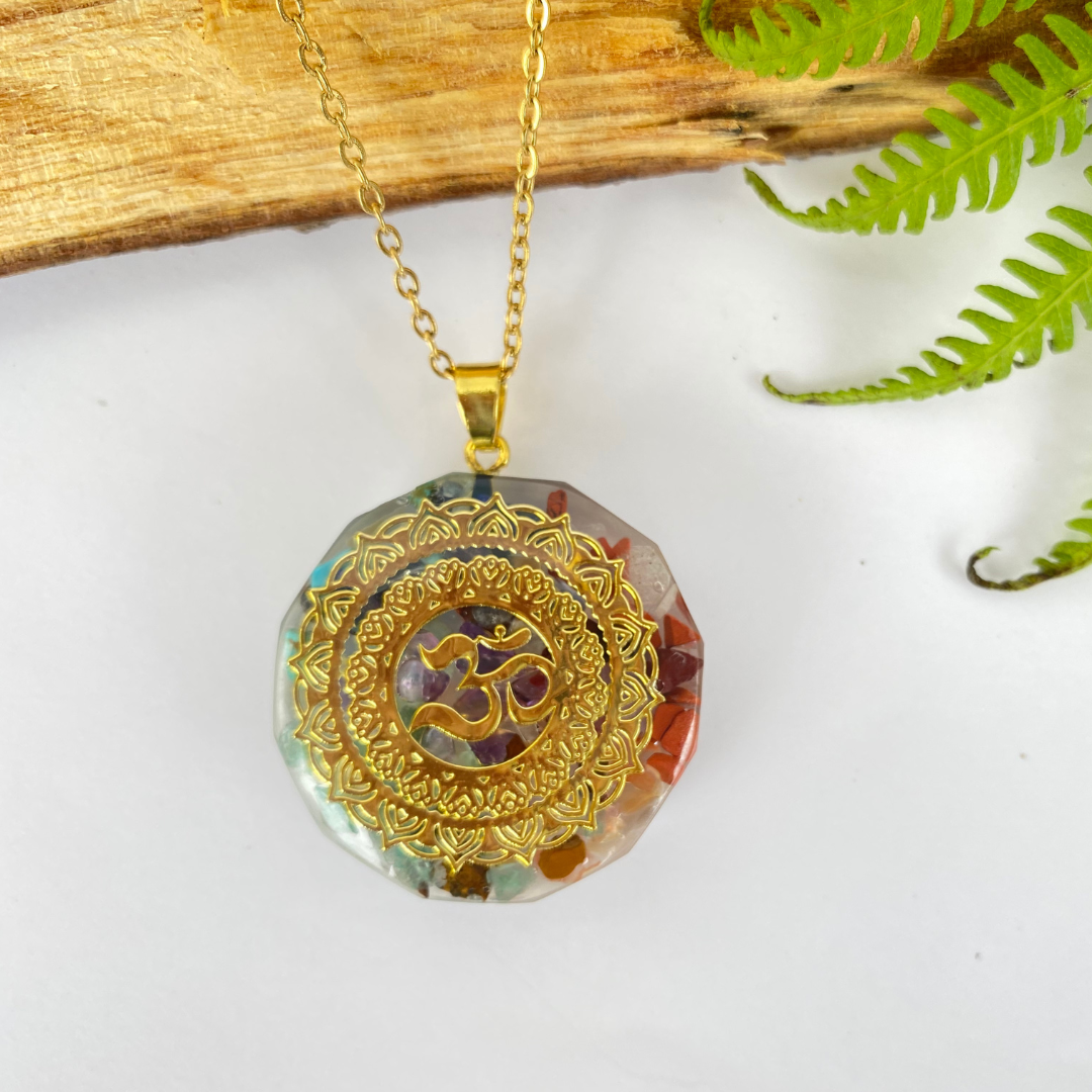 Miniatura 3 de Colgante Orgonita Om