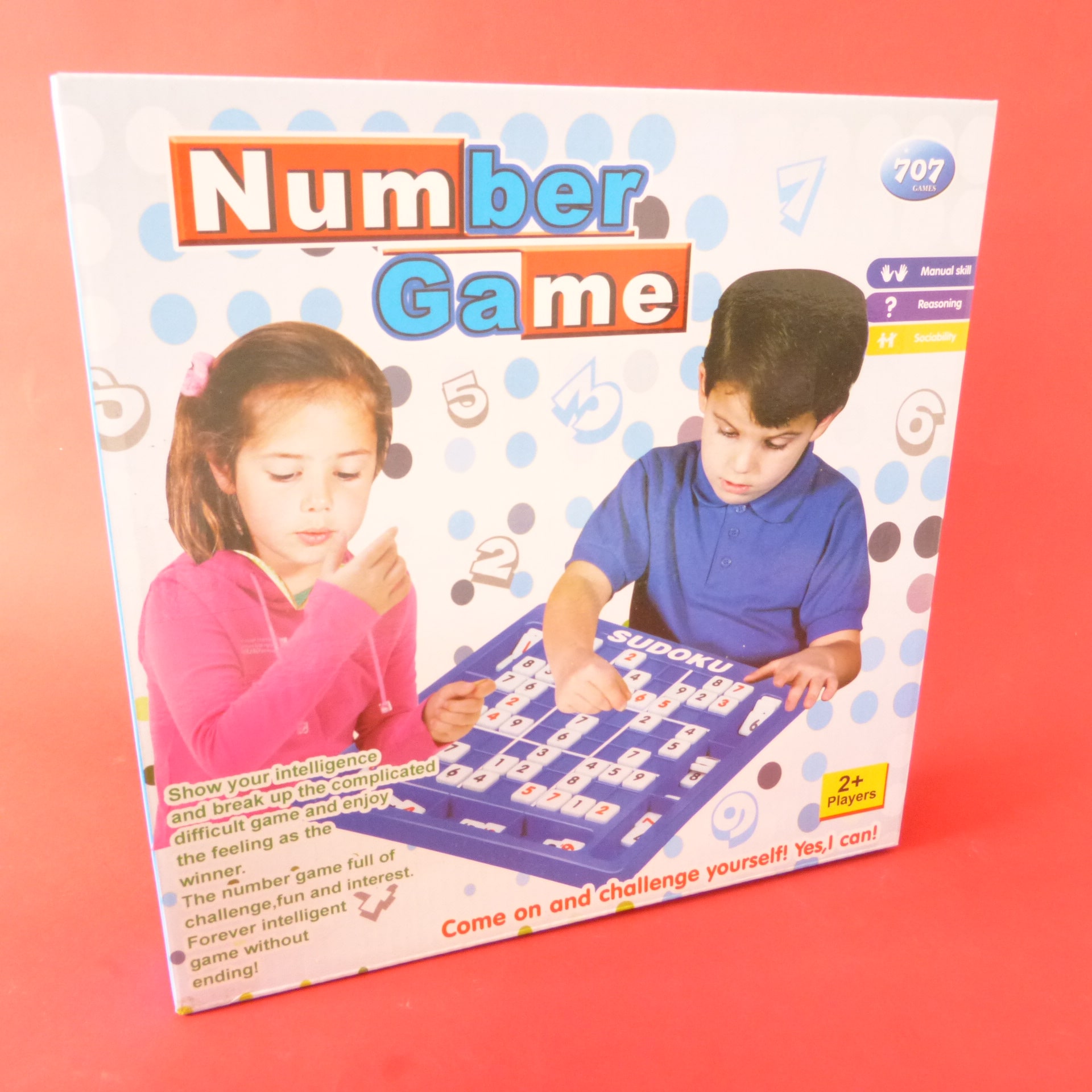 Juego numérico sudoku infantil