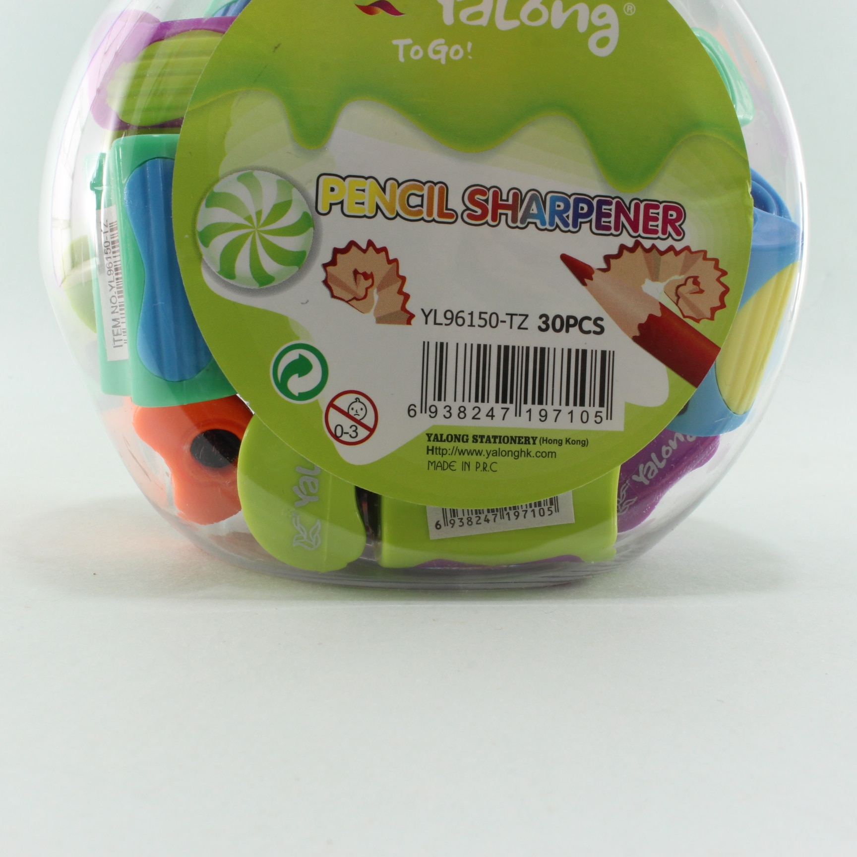 Miniatura 5 de SACAPUNTAS YALONG COLORES PASTEL X UNID