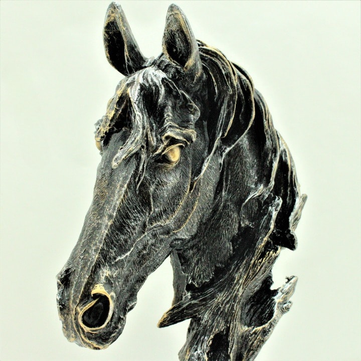 Miniatura 2 de Cabeza caballo Decorativa