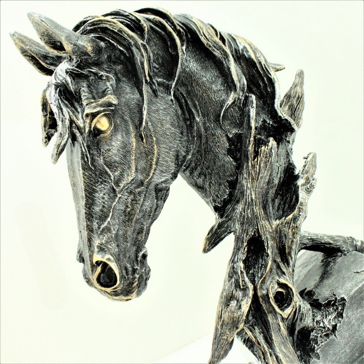 Miniatura 3 de Cabeza caballo Decorativa