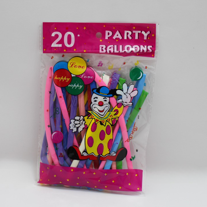 Globo mil figuras colores vivos de 30cm