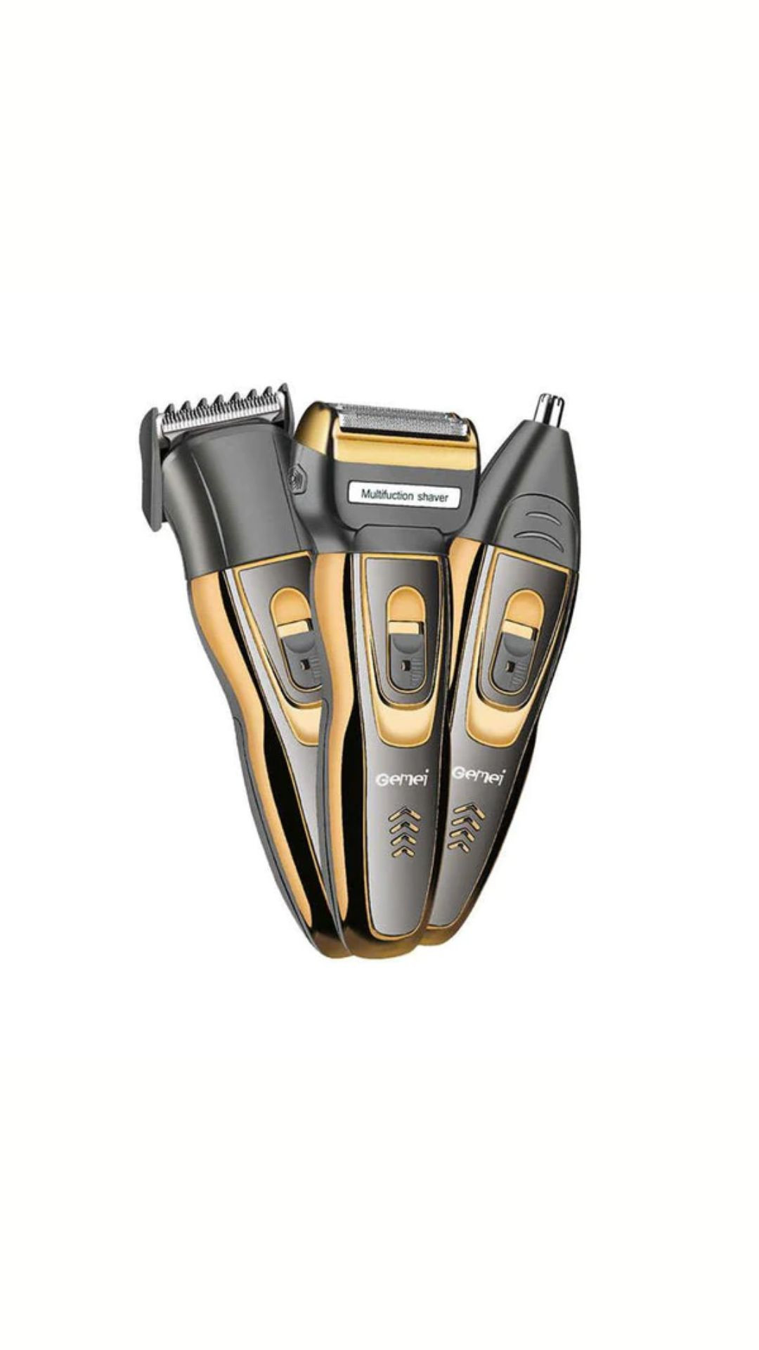 Geemy  595 Kit De Barbera 3En12Unds