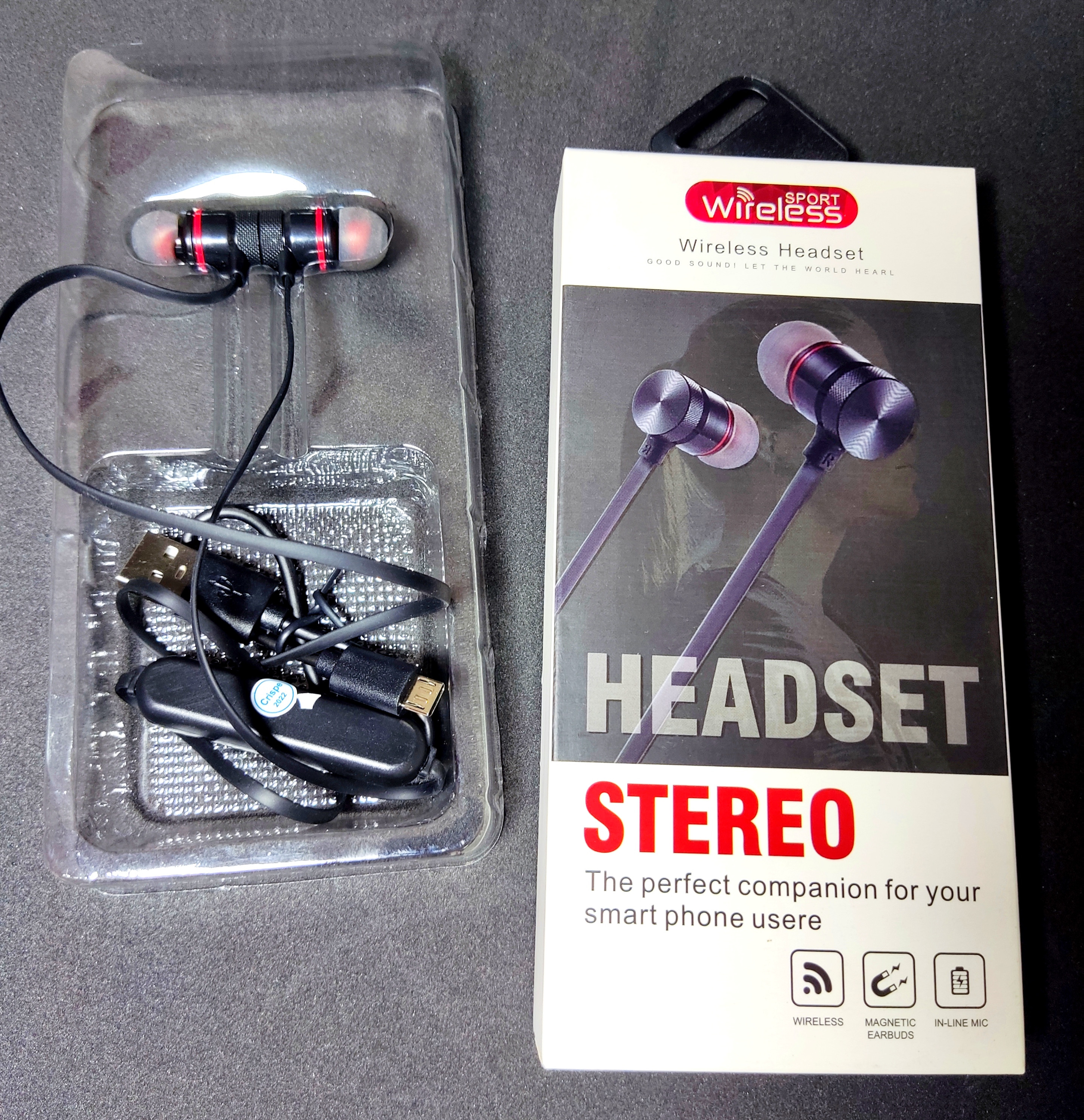AURICULARES  MAGNETICOS INALAMBRICOS