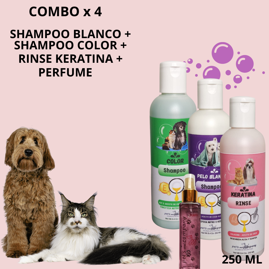 Shampoorinse Para Perro Keratina 250mlperfume