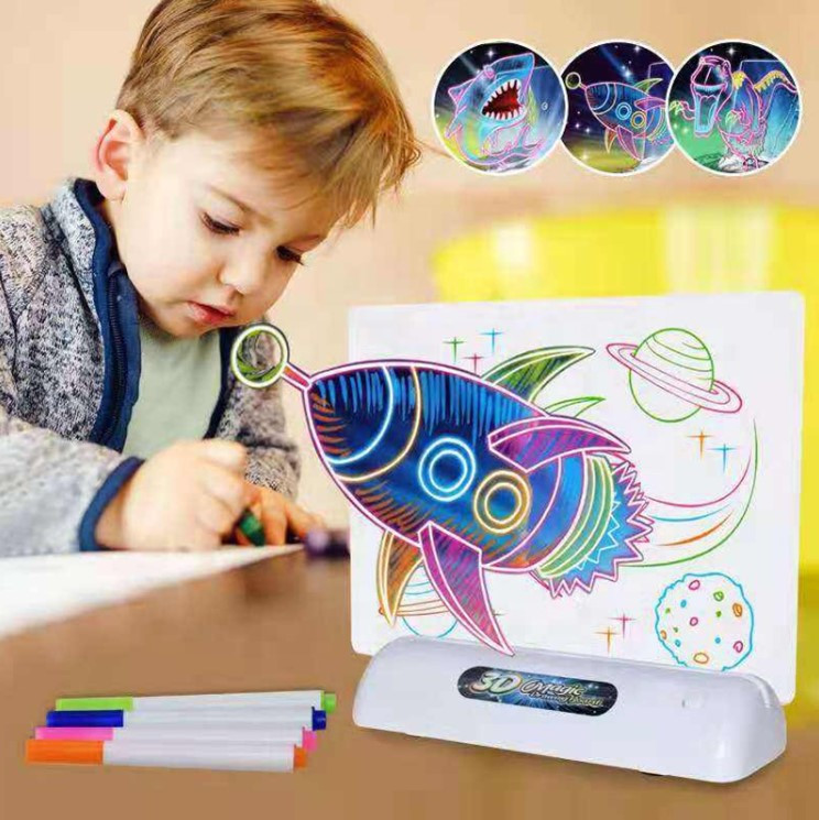 Miniatura 5 de Tablero dibujo Magic Drawing 3D
