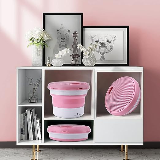 Mini Lavadora Eléctrica Portátil