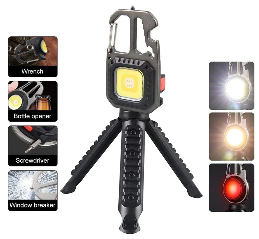 Miniatura 2 de Linterna LED portátil con soporte