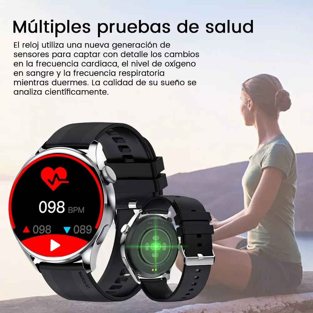 Miniatura 2 de Reloj Inteligente Gt5 Bluetooth Deportiv