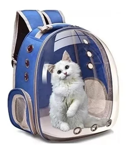 Maleta Morral Mascotas Burbuja Orificios