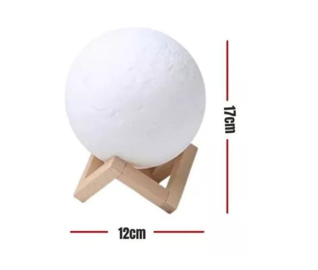 Miniatura 3 de Humificador luna y lampara difusor