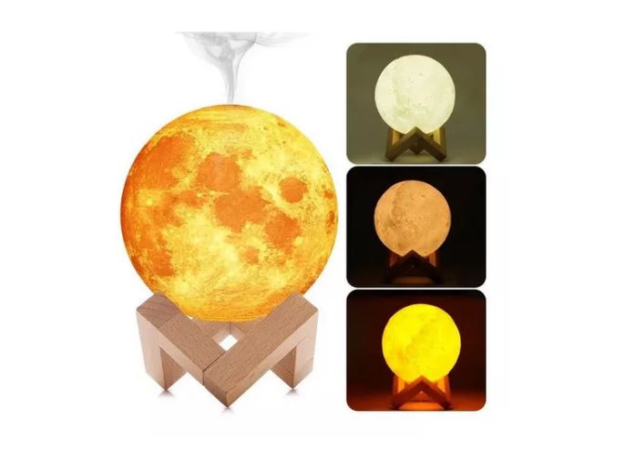 Miniatura 2 de Humificador luna y lampara difusor