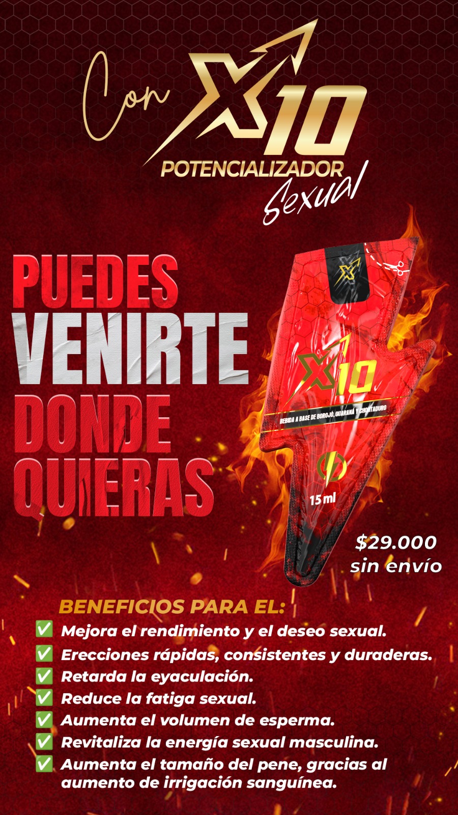 Miniatura 6 de X10 POTENCIALIZADOR