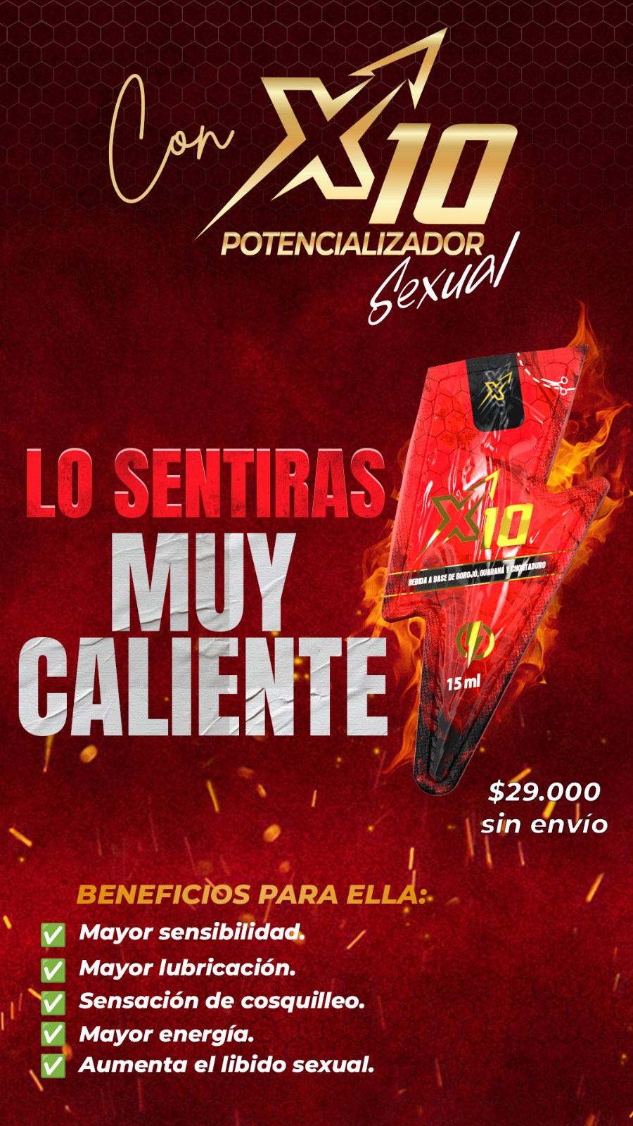 Miniatura 9 de X10 POTENCIALIZADOR