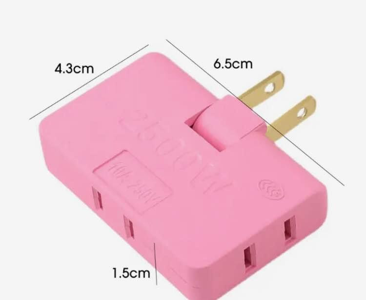 Multitoma corriente plegable Conector ⚡