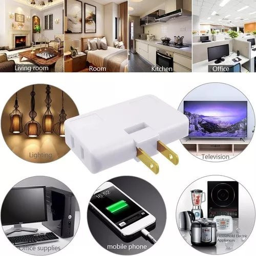 Miniatura 4 de Multitoma corriente plegable Conector ⚡