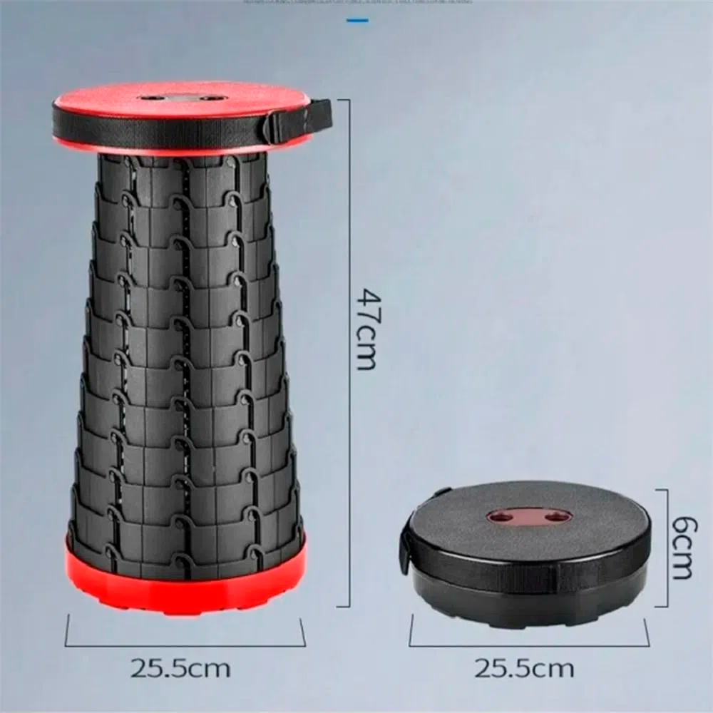 Miniatura 1 de Silla Plegable Redonda Butaca Retráctil