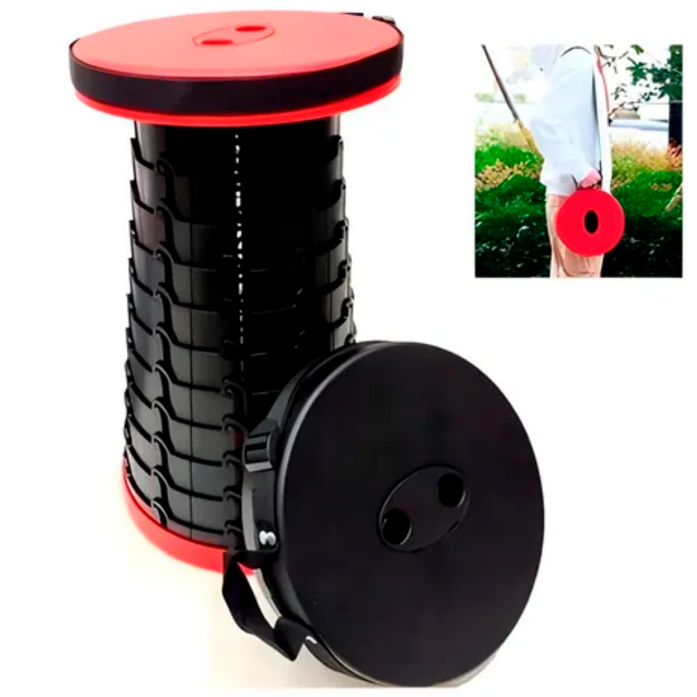 Miniatura 2 de Silla Plegable Redonda Butaca Retráctil