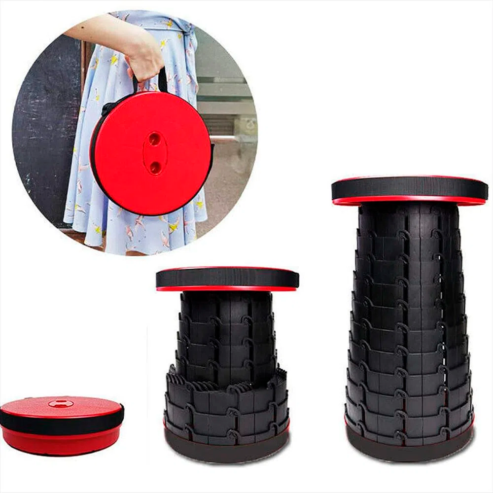 Miniatura 3 de Silla Plegable Redonda Butaca Retráctil