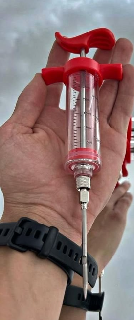 Jeringa Inyector Adobo Pollo Pernil