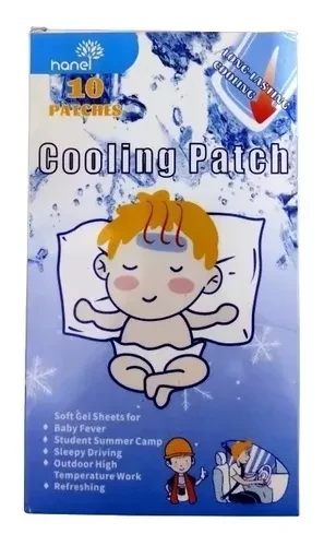 Parches Bajar Fiebre Gel Enfriamiento