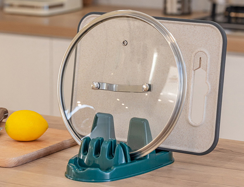 SOPORTE TAPAS CUCHARAS CUCHILLOS - COLOR: VERDE