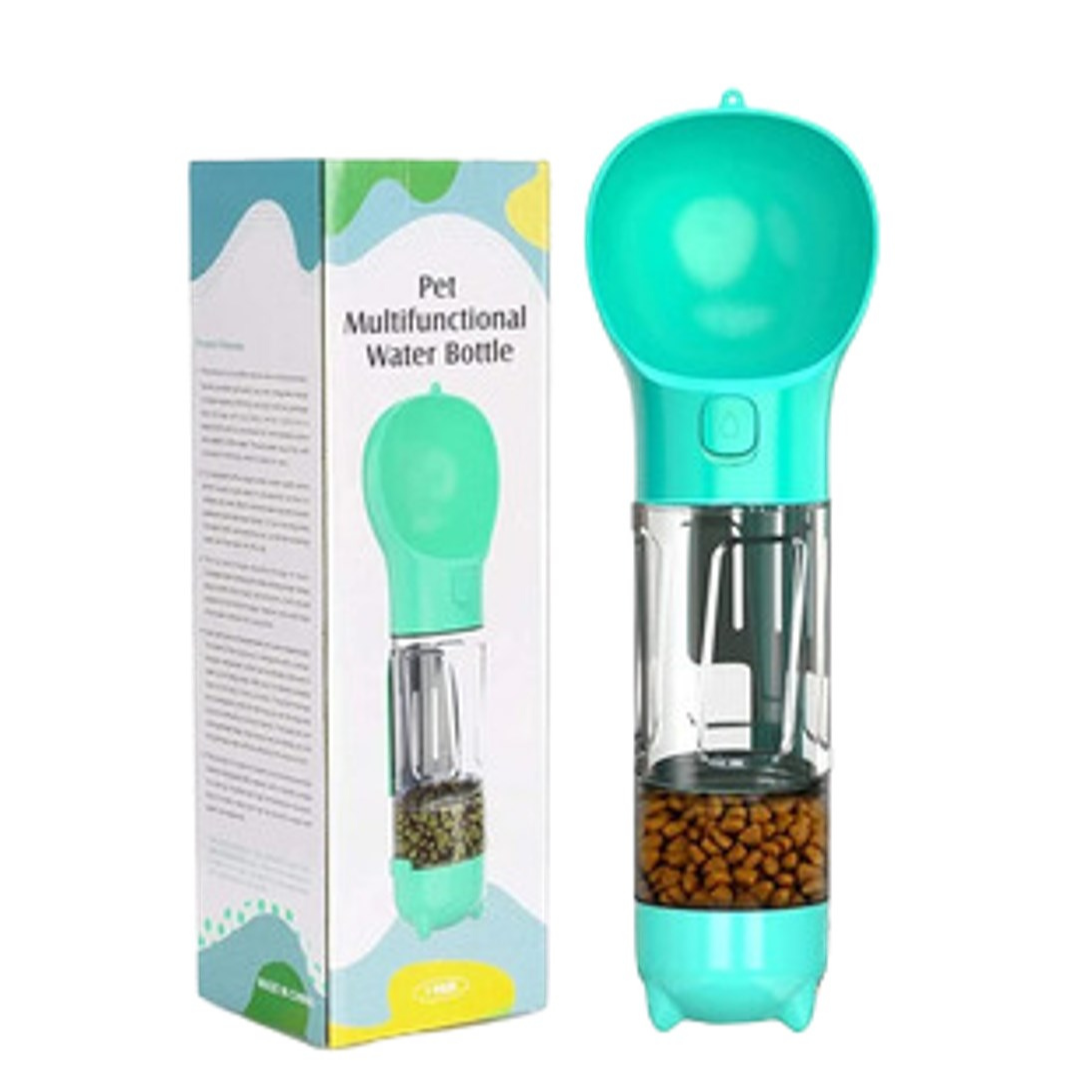 Botella/ Termo Mascotas 4 en 1