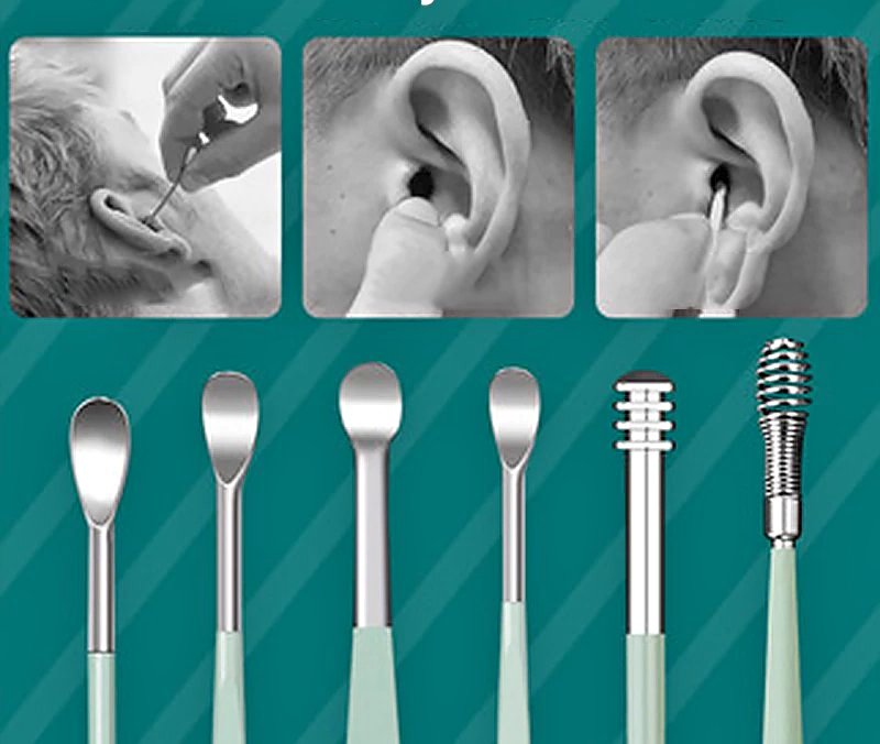 Miniatura 2 de Kit Limpiador De Oídos x6 piezas  ⚡