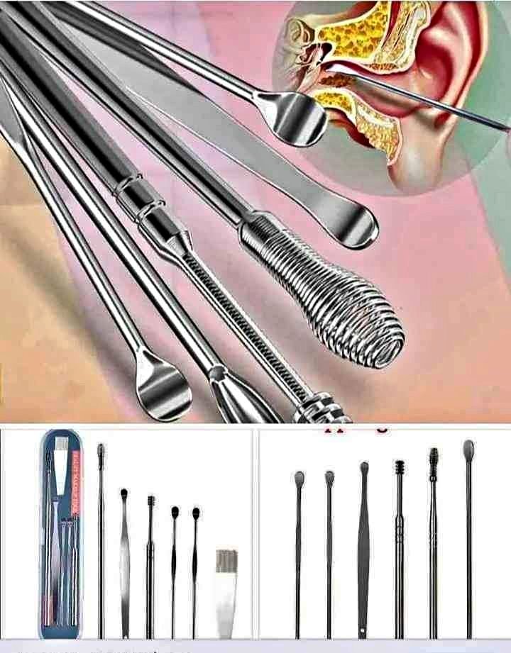 Kit Limpiador De Oídos x6 piezas  ⚡