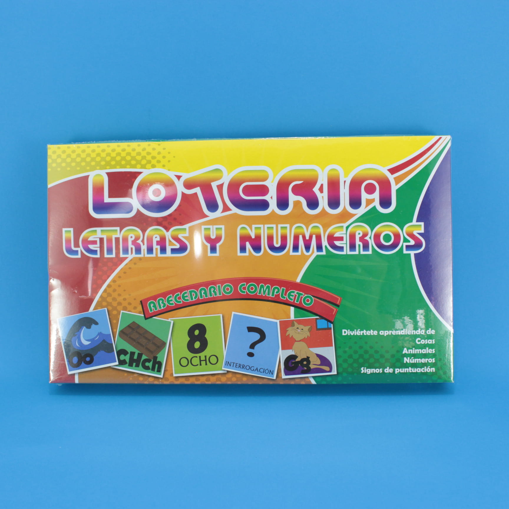 Lotería letras y números abecedario com