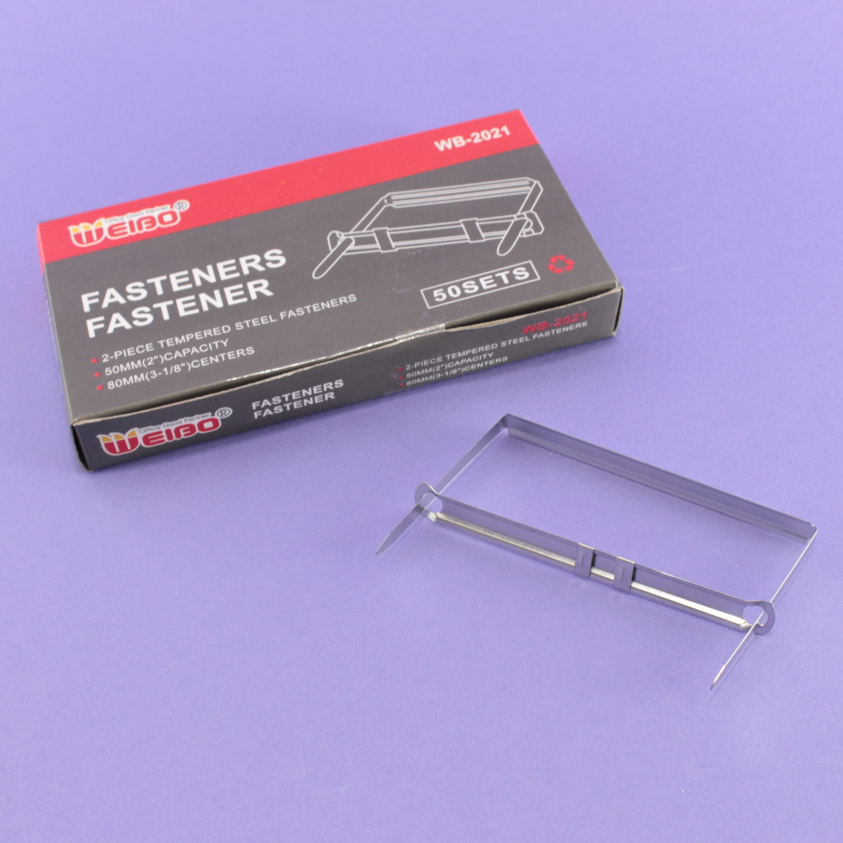 Caja de gancho x 50 metálico