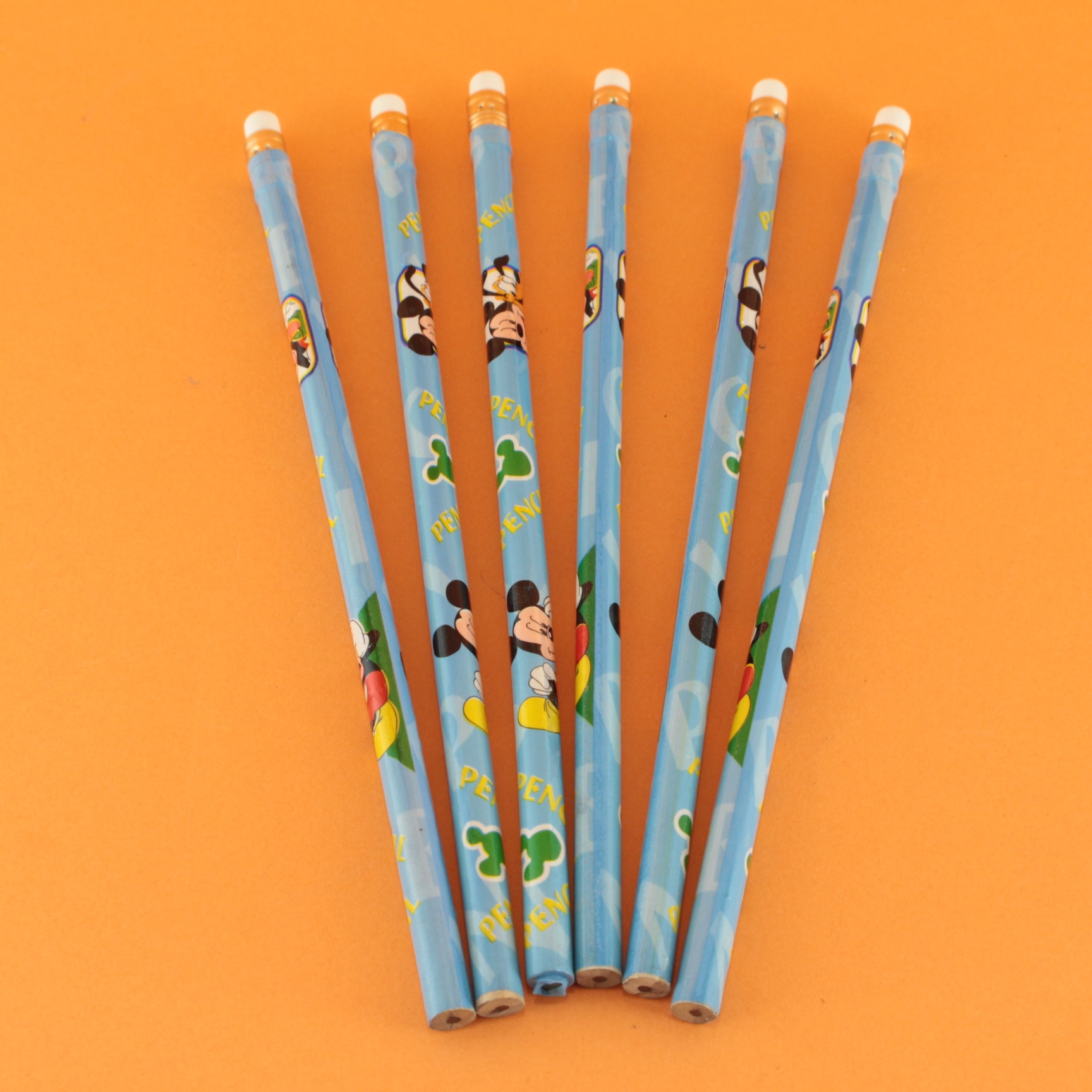 Lapices x 6 personajes