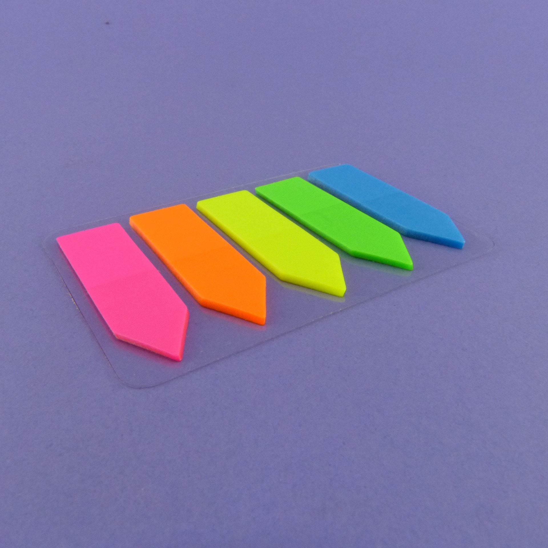 Separadores adhesivos fluorescente