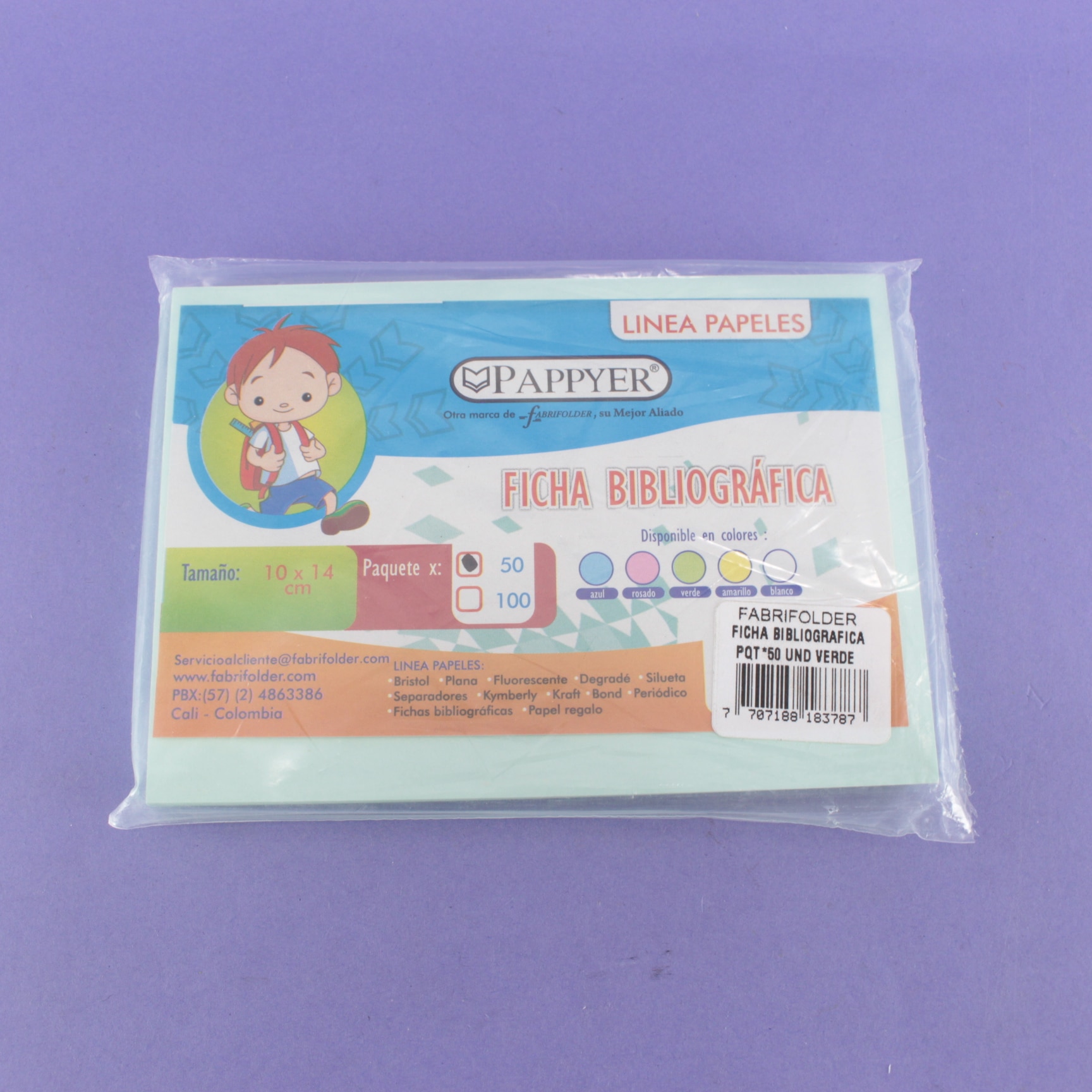 Miniatura 2 de Fichas bibliográficas