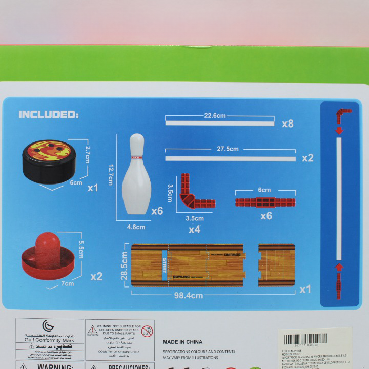 Set juego de bolo x 33 piezas deslizant