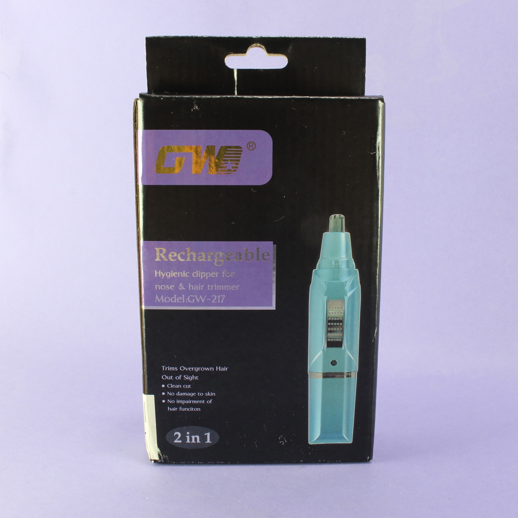 Depilador de nariz/pitillera 2 en 1 GW