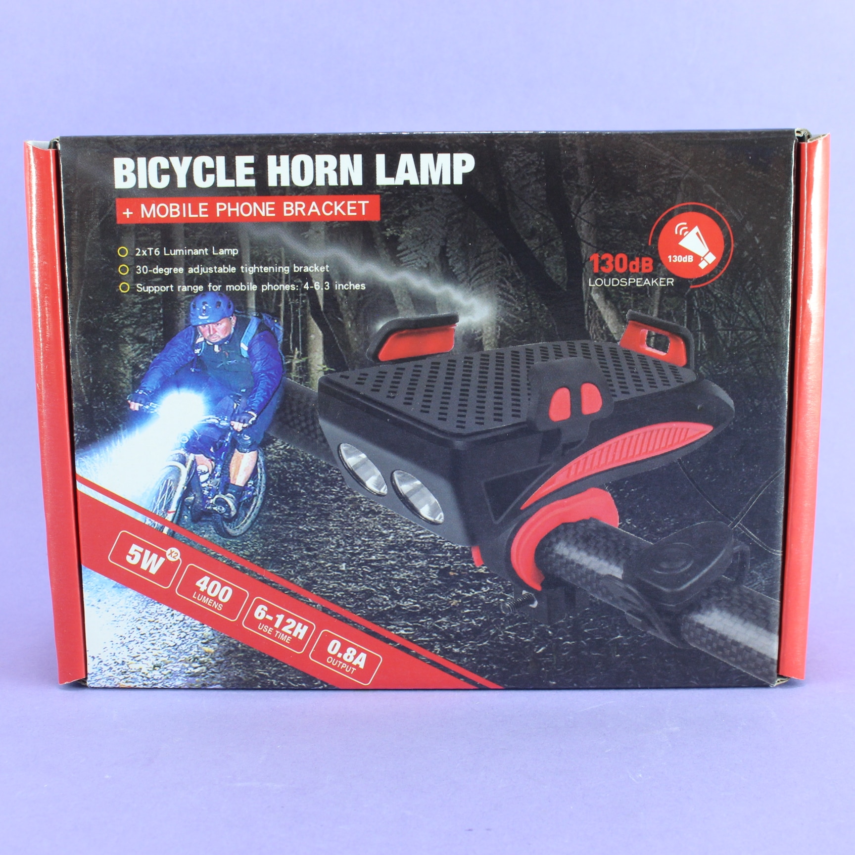 Miniatura 6 de Luz para bicicleta con adaptador para c