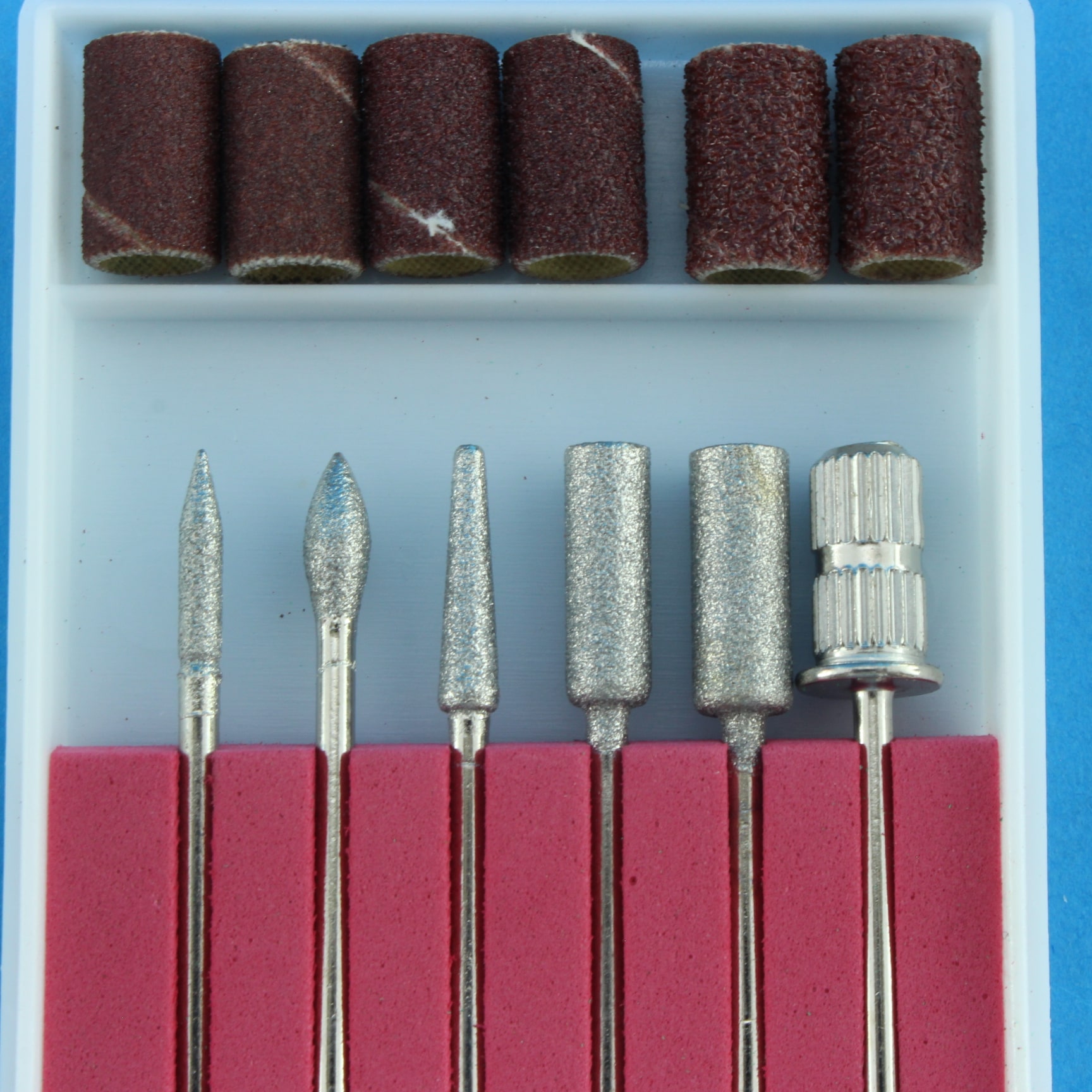 Pulidor de uñas eléctrico con accesorio